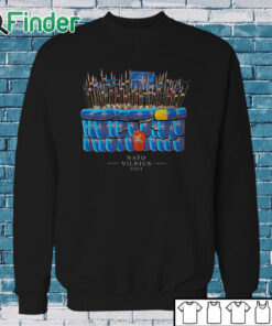 Sweatshirt Nato Summit Vilnius Sommet 2023 Columns Of Gediminas Shirt