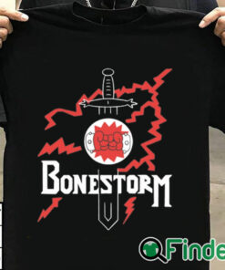 T shirt black Bone Storm Unisex T Shirt