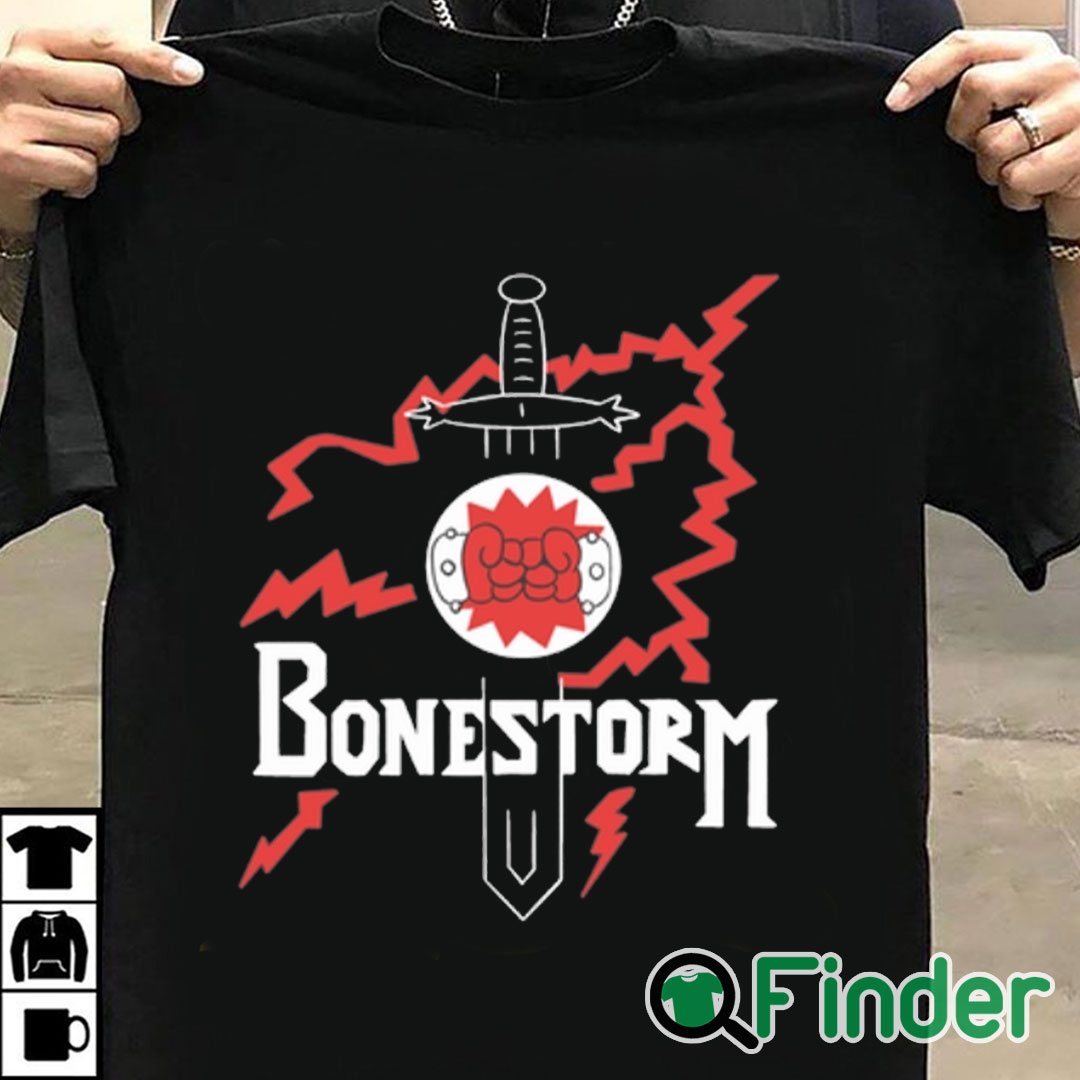 T shirt black Bone Storm Unisex T Shirt T shirt black Bone Storm Unisex T Shirt