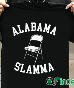 T shirt black Folding Chair Alabama Slamma Shirt