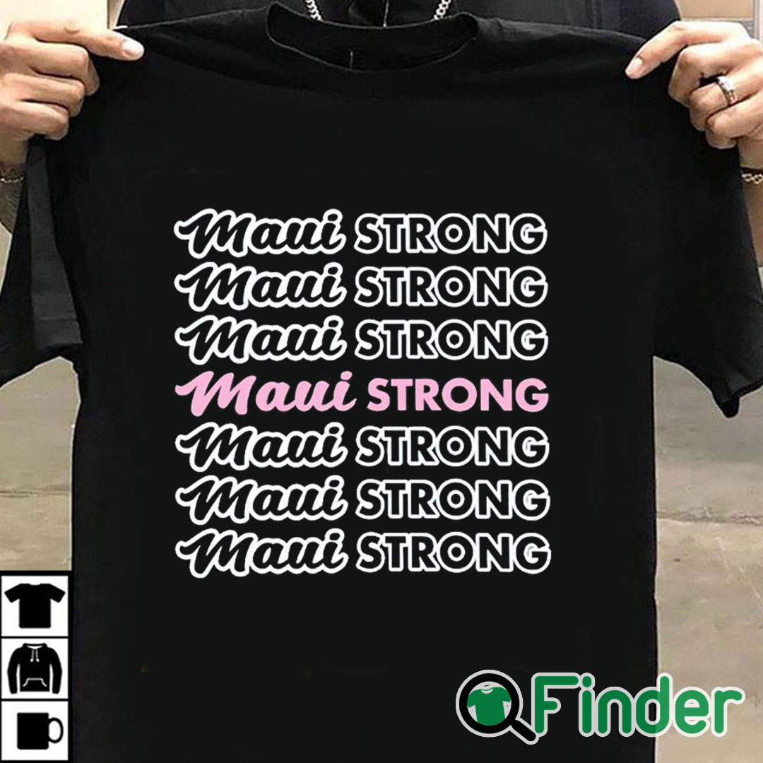 T shirt black Hike Beast Maui Strong Shirt T shirt black Hike Beast Maui Strong Shirt