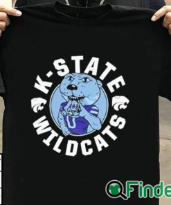T shirt black K State Wildcats Shirt