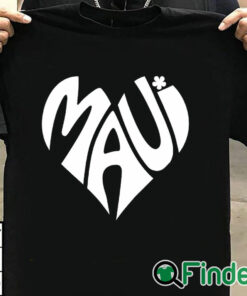 T shirt black Maui Strong Shirt Fundraiser Lahaina T Shirt Maui Wildfire Relief