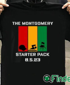T shirt black The Montgomery Starter Pack 8.5.23 Shirt