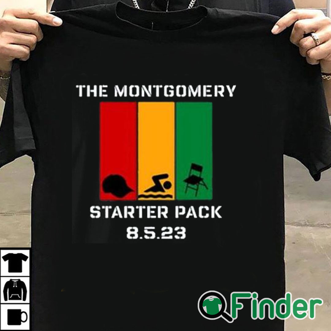 T shirt black The Montgomery Starter Pack 8.5.23 Shirt T shirt black The Montgomery Starter Pack 8.5.23 Shirt