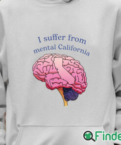 Unisex Hoodie I Suffer From Mental California Shirt
