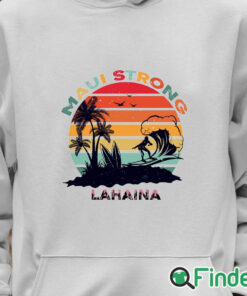 Unisex Hoodie Maui Strong Shirt Fundraiser Hearts For Lahaina Strong Shirt Hawaii Support For Hawaii