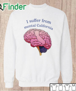 Unisex Sweatshirt I Suffer From Mental California Shirt