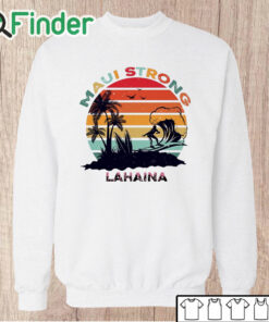 Unisex Sweatshirt Maui Strong Shirt Fundraiser Hearts For Lahaina Strong Shirt Hawaii Support For Hawaii