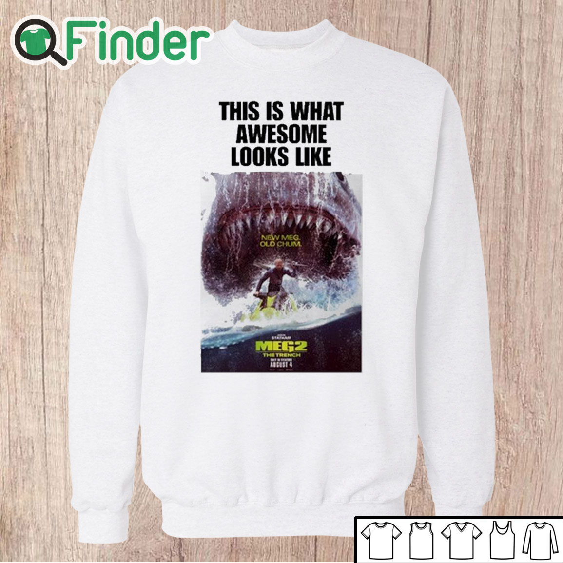 Unisex Sweatshirt This Is What Awesome Looks Like New Meg Old Chum Meg 2 The Trench Shirt Unisex Sweatshirt This Is What Awesome Looks Like New Meg Old Chum Meg 2 The Trench Shirt