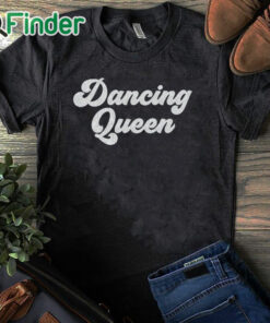 black T shirt Dancing Queen Shirt