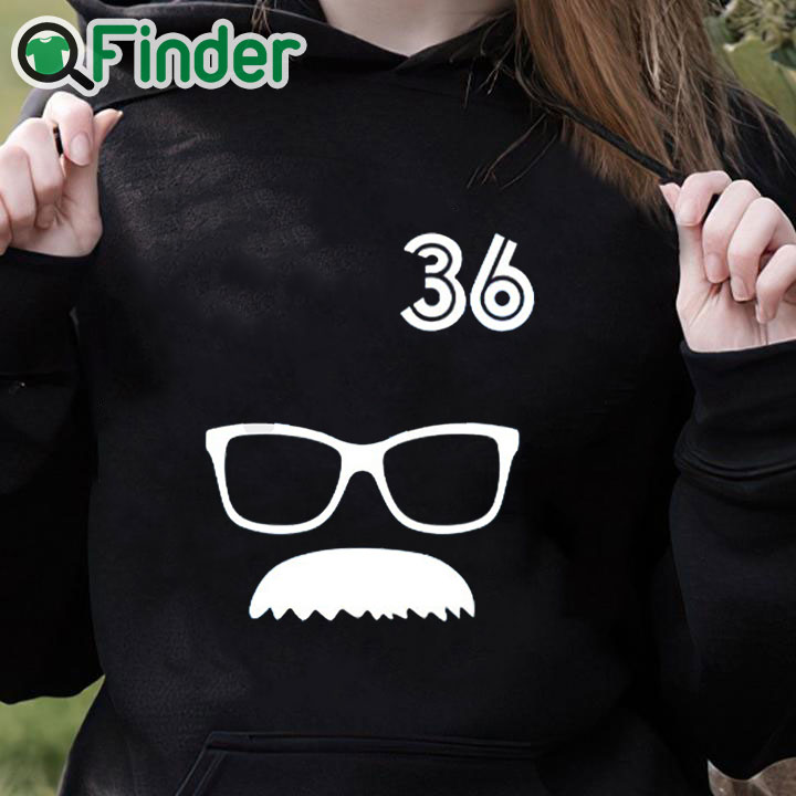 black hoodie 36 Davis Schneider Glasses Moustache Shirt black hoodie 36 Davis Schneider Glasses Moustache Shirt