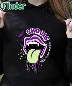 black hoodie Ghouls Just Wanna Have Fun Shirt, Retro Halloween Shirt
