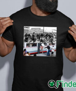 black shirt Alabama Montgomery Chair Brawl And Bloody Sunday Shirt