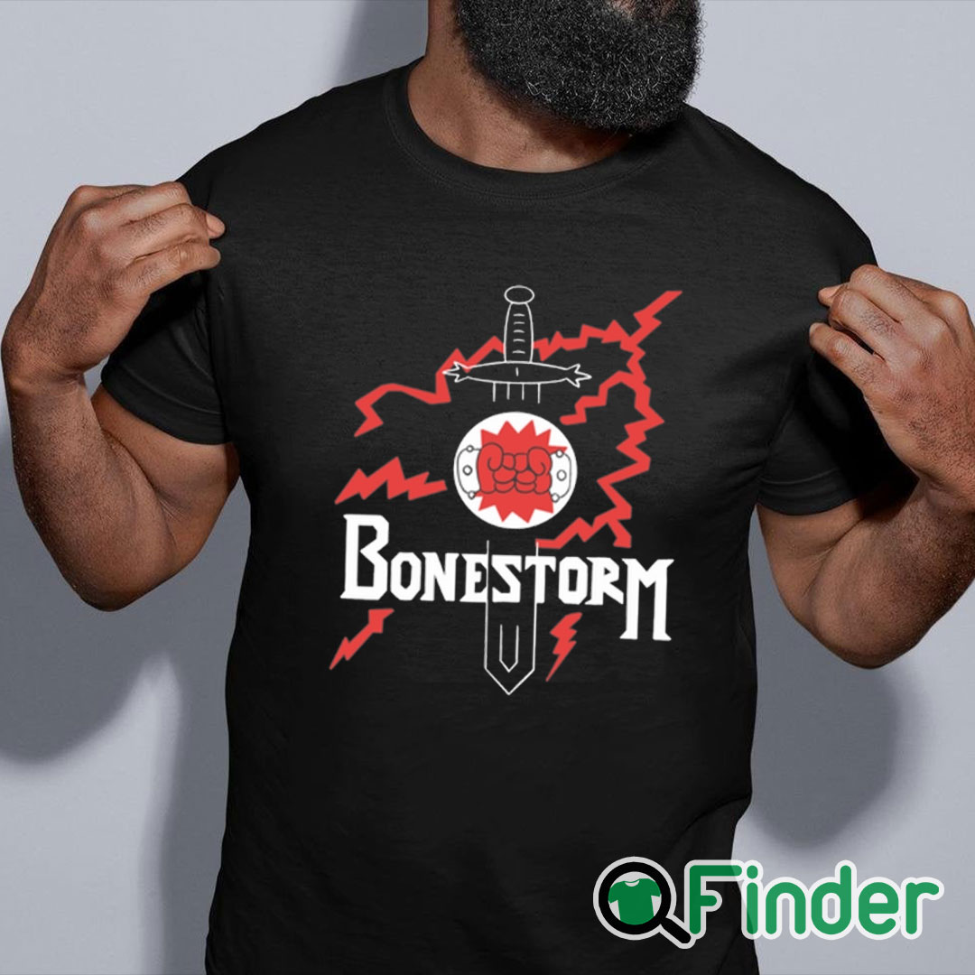 black shirt Bone Storm Unisex T Shirt black shirt Bone Storm Unisex T Shirt