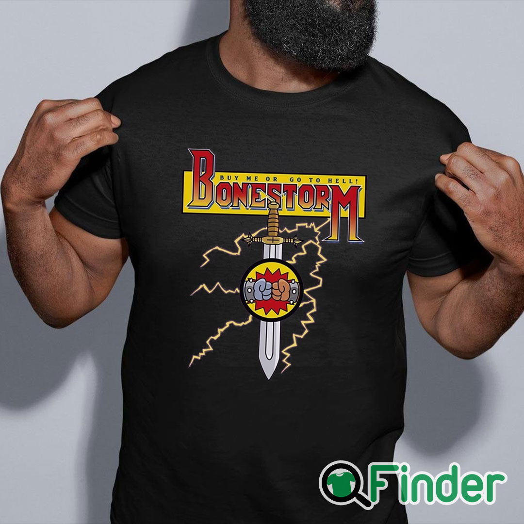 black shirt Bonestorm Shirt Bone Storm T shirt black shirt Bonestorm Shirt Bone Storm T shirt