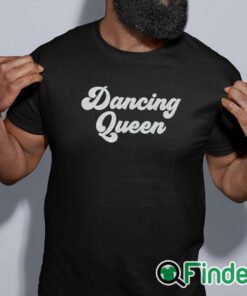 black shirt Dancing Queen Shirt