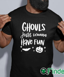 black shirt Ghouls Just Wanna Have Fun Sweatshirt, Spooky Halloween Shirt