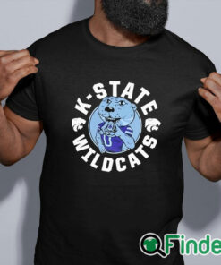 black shirt K State Wildcats Shirt