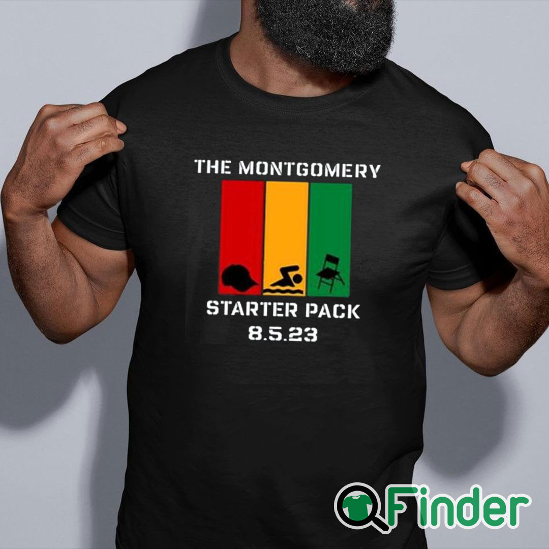 black shirt The Montgomery Starter Pack 8.5.23 Shirt black shirt The Montgomery Starter Pack 8.5.23 Shirt