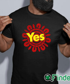 black shirt Thomas Mayo Yes 23 Super Supporter Shirt