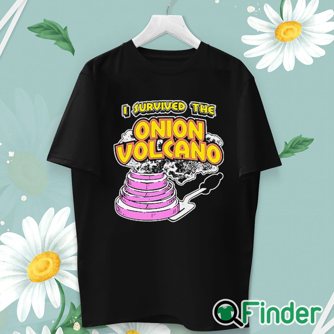 unisex T shirt I Survived The Onion Volcano Shirt unisex T shirt I Survived The Onion Volcano Shirt