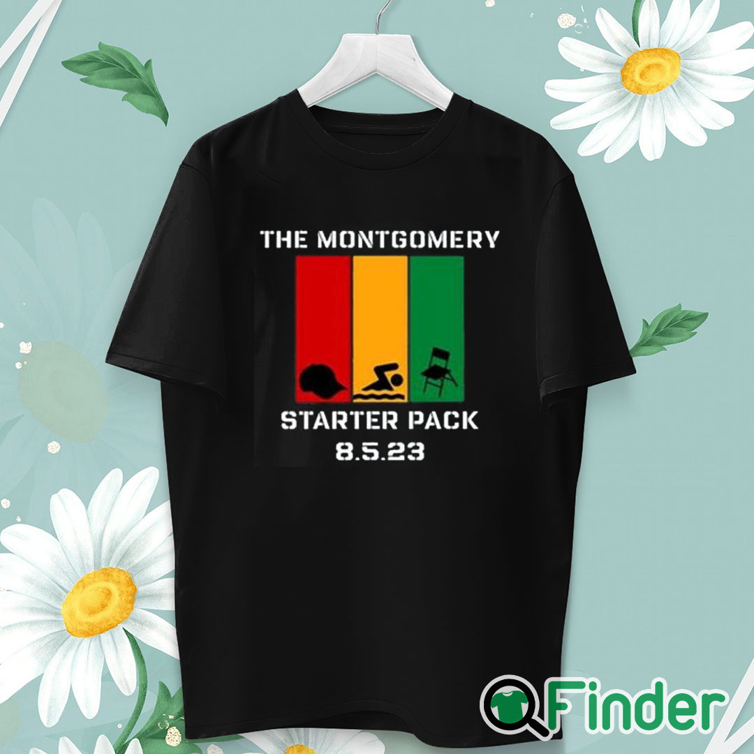 unisex T shirt The Montgomery Starter Pack 8.5.23 Shirt unisex T shirt The Montgomery Starter Pack 8.5.23 Shirt