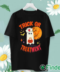 unisex T shirt Trick Or Treatment Sweatshirt Funny Halloween Nurse Sweatshirt