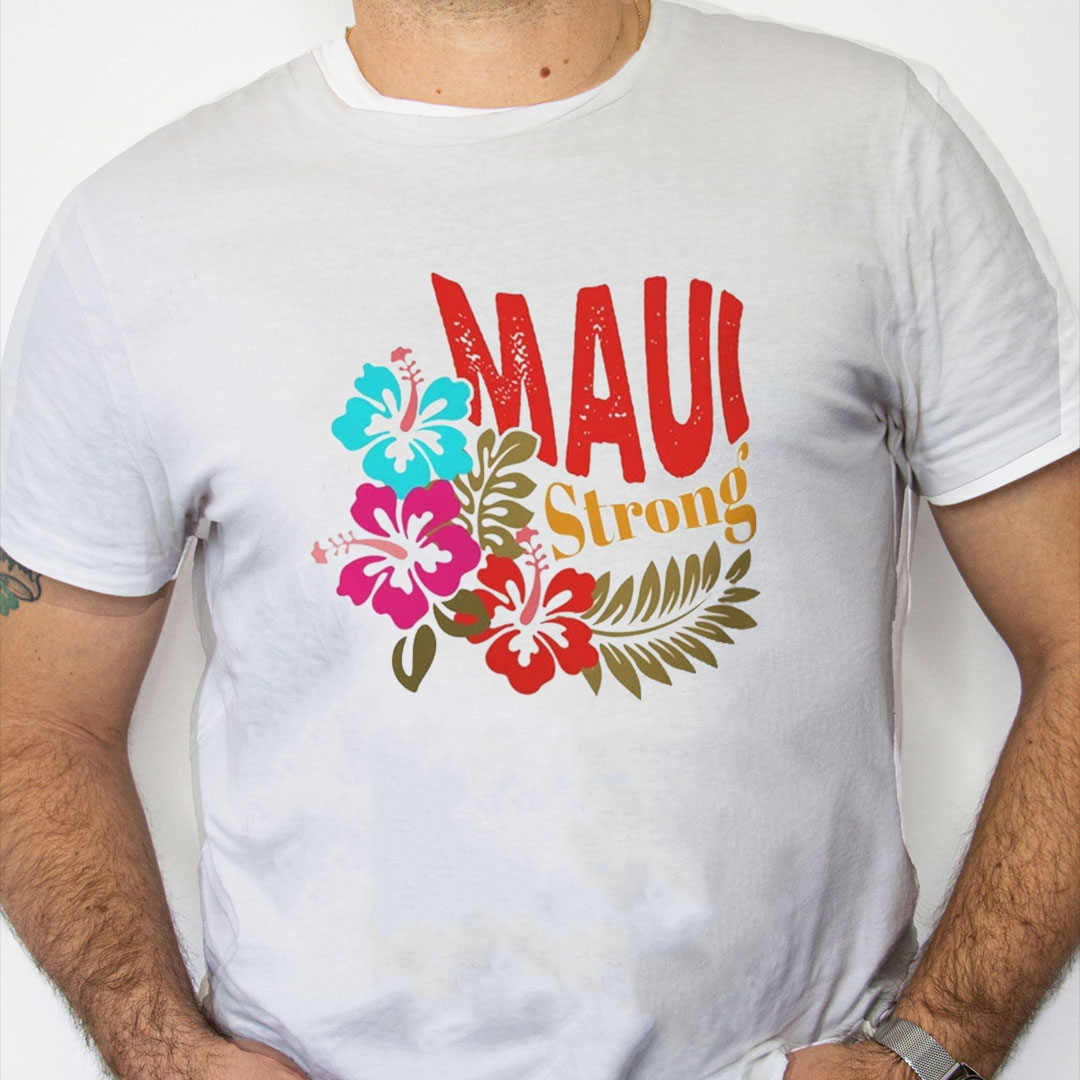 white Shirt Maui Strong Shirt Fundraiser Maui Wildfire Relief Support for Hawaii Fire Victims white Shirt Maui Strong Shirt Fundraiser Maui Wildfire Relief Support for Hawaii Fire Victims