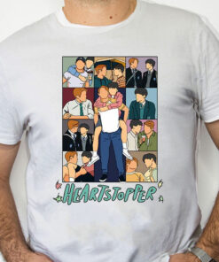 white Shirt Nick And Charlie Heartstopper Art Eras Tour Shirt
