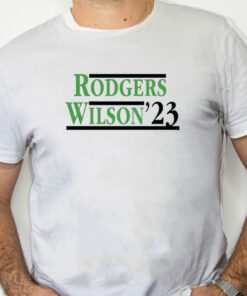 white Shirt Rodgers Garrett Wilson β23 T Shirt