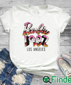 white T shirt Barbie 1982 Los Angeles Shirt