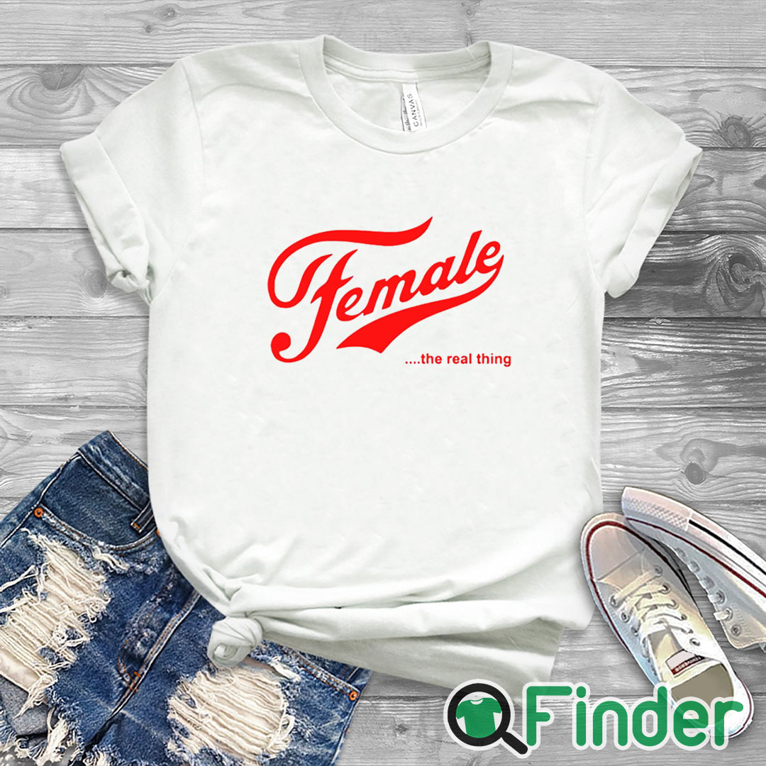 white T shirt Female The Real Thing T Shirt white T shirt Female The Real Thing T Shirt