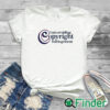 white T shirt I Am Avoiding Copyright Infringement Shirt