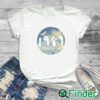 white T shirt Olivia Benson 1989 Seagull White Circle Shirt