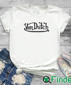 white T shirt von dutch t shirt
