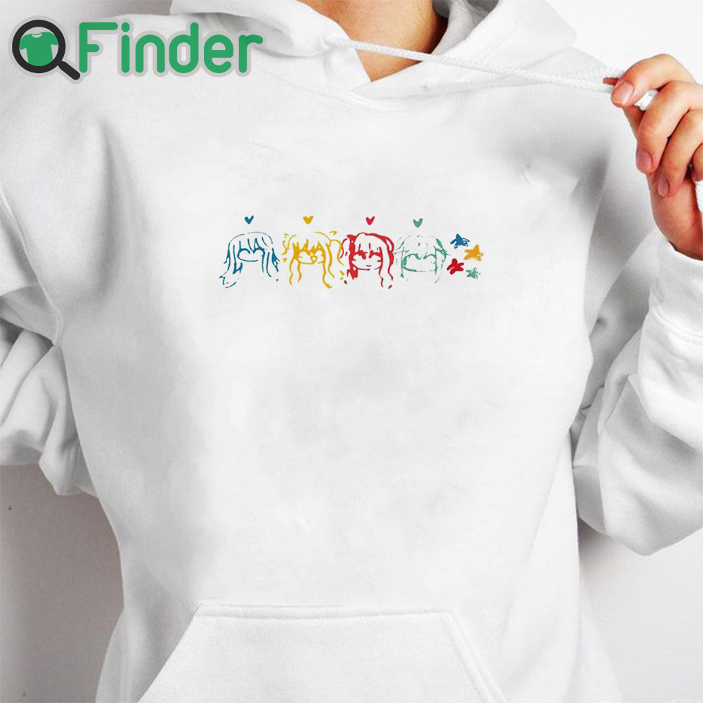 white hoodie Eve Rwyeve Leo 4 Komas Smile Shirt white hoodie Eve Rwyeve Leo 4 Komas Smile Shirt