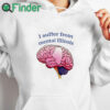white hoodie I Suffer From Mental Illinois Shirt