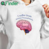 white hoodie I Suffer From Mental Pennsylvania Shirt