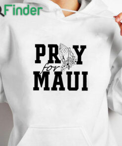 white hoodie Maui Strong Shirt Lahaina Hawaii Fires Maui Wildfire Relief