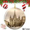 Barcelona Porcelain Christmas Ornament