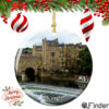 Bath England Christmas Ornament Porcelain