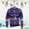 Blue Let it Snow Ugly Christmas Sweater