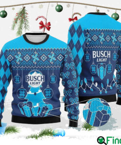Busch Light Beer Ugly Xmas Sweaters