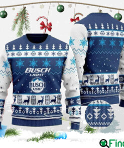 Busch Light Deer Ugly Sweater Ugly Xmas Sweater