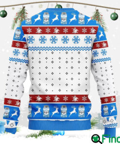 Busch Ugly Christmas White Sweater