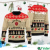 Chevron Pattern Jim Beam Christmas Ugly Sweater