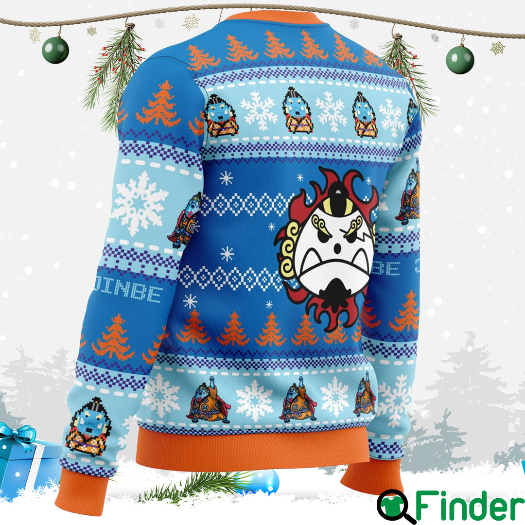 Christmas Jinbe One Piece Ugly Christmas Sweater Hoodie Christmas Jinbe One Piece Ugly Christmas Sweater Hoodie