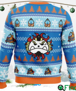Christmas Jinbe One Piece Ugly Christmas Sweatshirt
