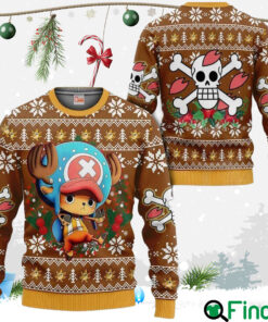 Christmas Tony Chopper One Piece Ugly Christmas Hoodie Sweater
